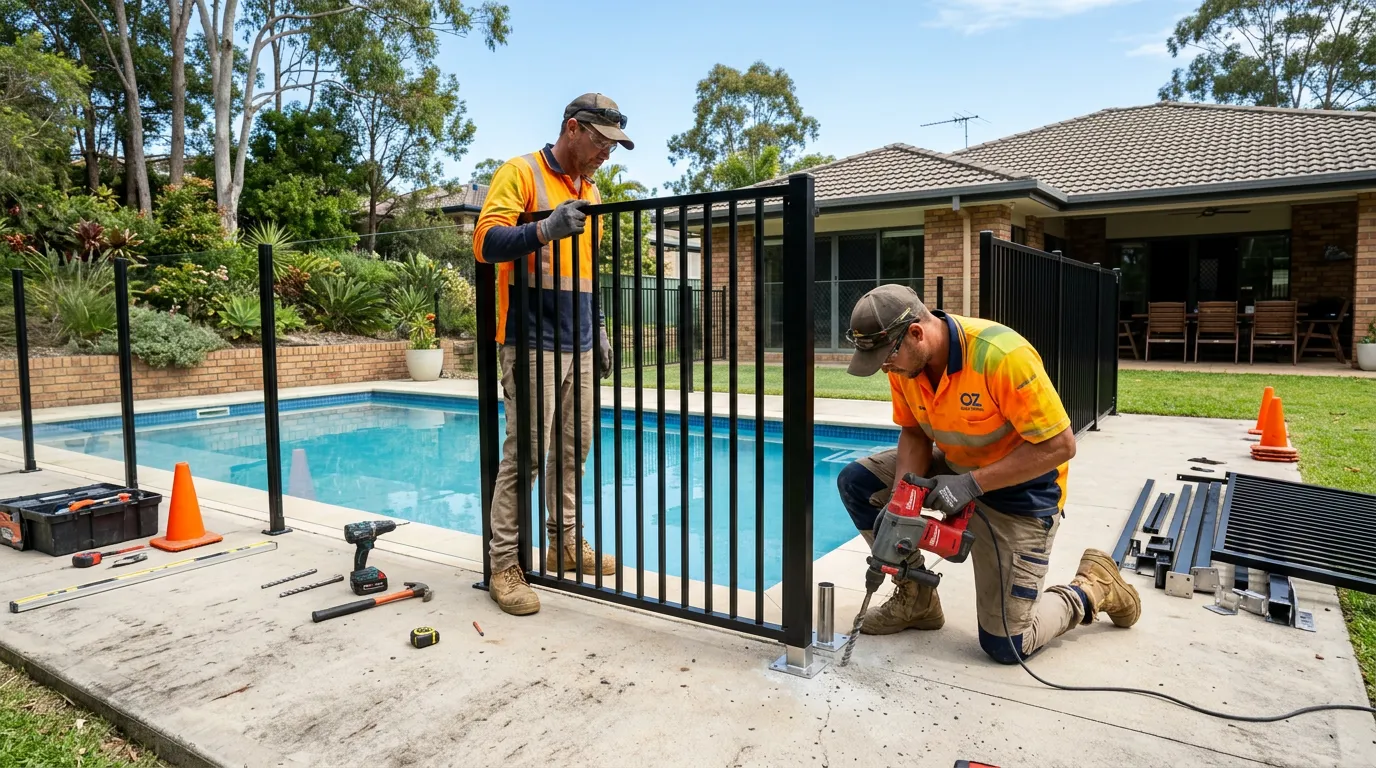Pool Fence Installation