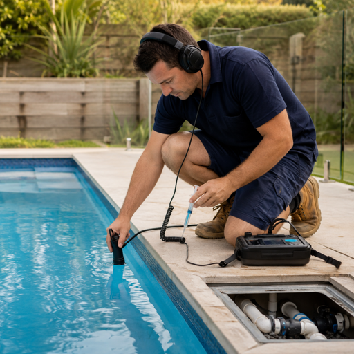 Pool leak detection & repair